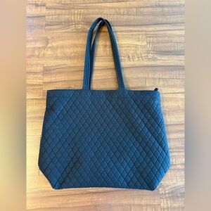 Vera Bradley Premium Cotton Original Zip Tote Bag - Moonless Night